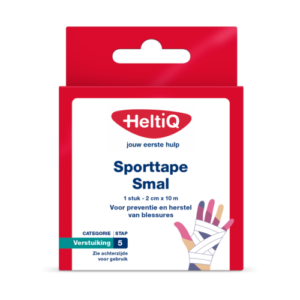 HeltiQ Sporttape Smal 2 cm x 10 m