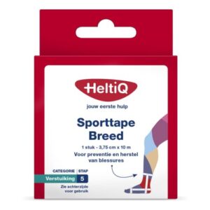 HeltiQ Sporttape Smal 3,75 cm x 10 m